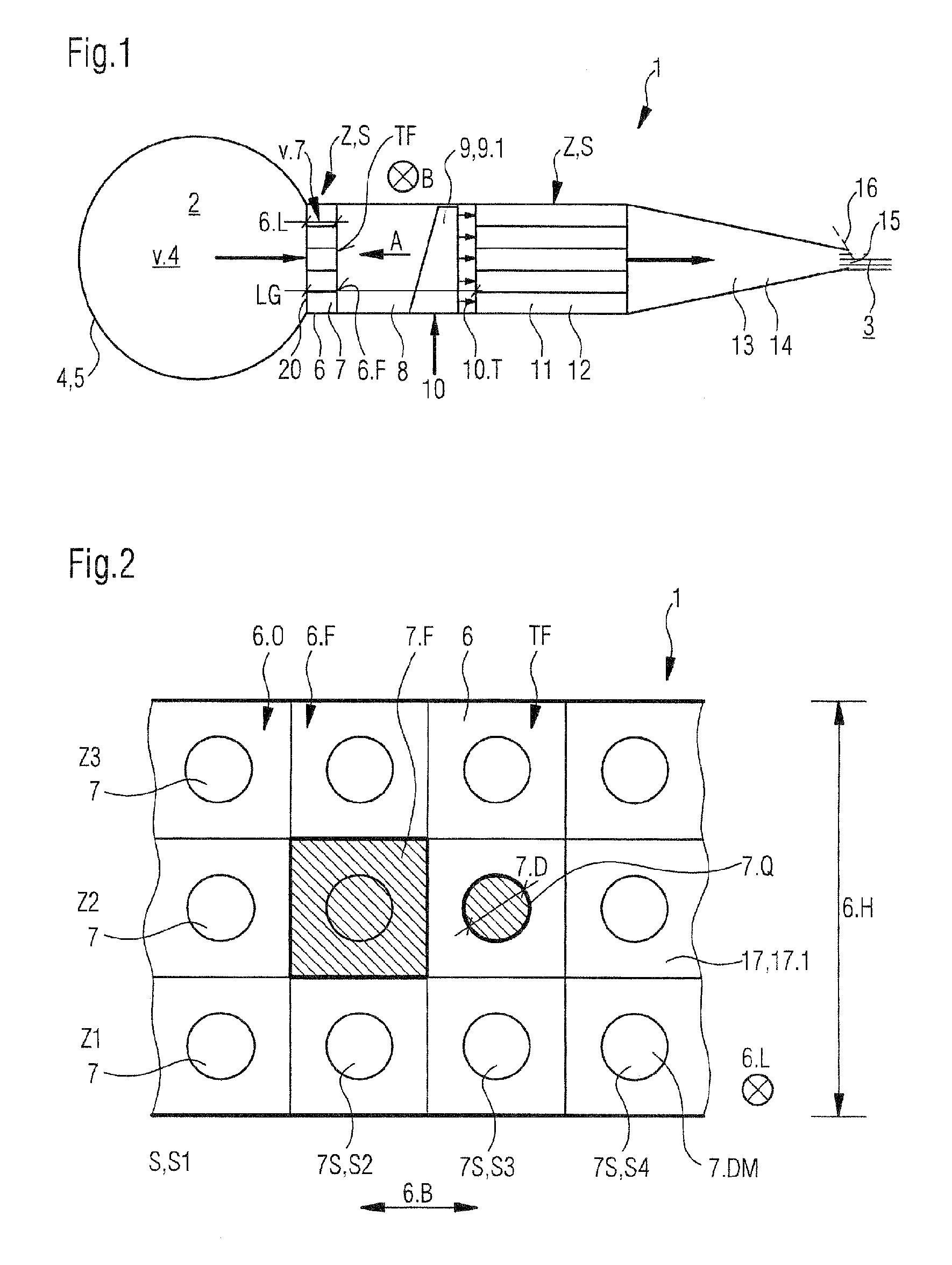 Headbox for a machine for producing a fibrous web