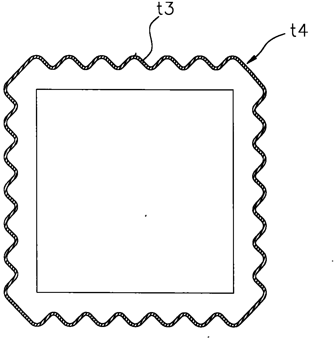 Manufacturing method of aluminum or aluminium alloy forming surface adhesion-type inductor and structure thereof