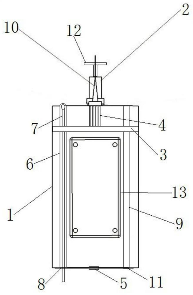 A crop sprinkler device