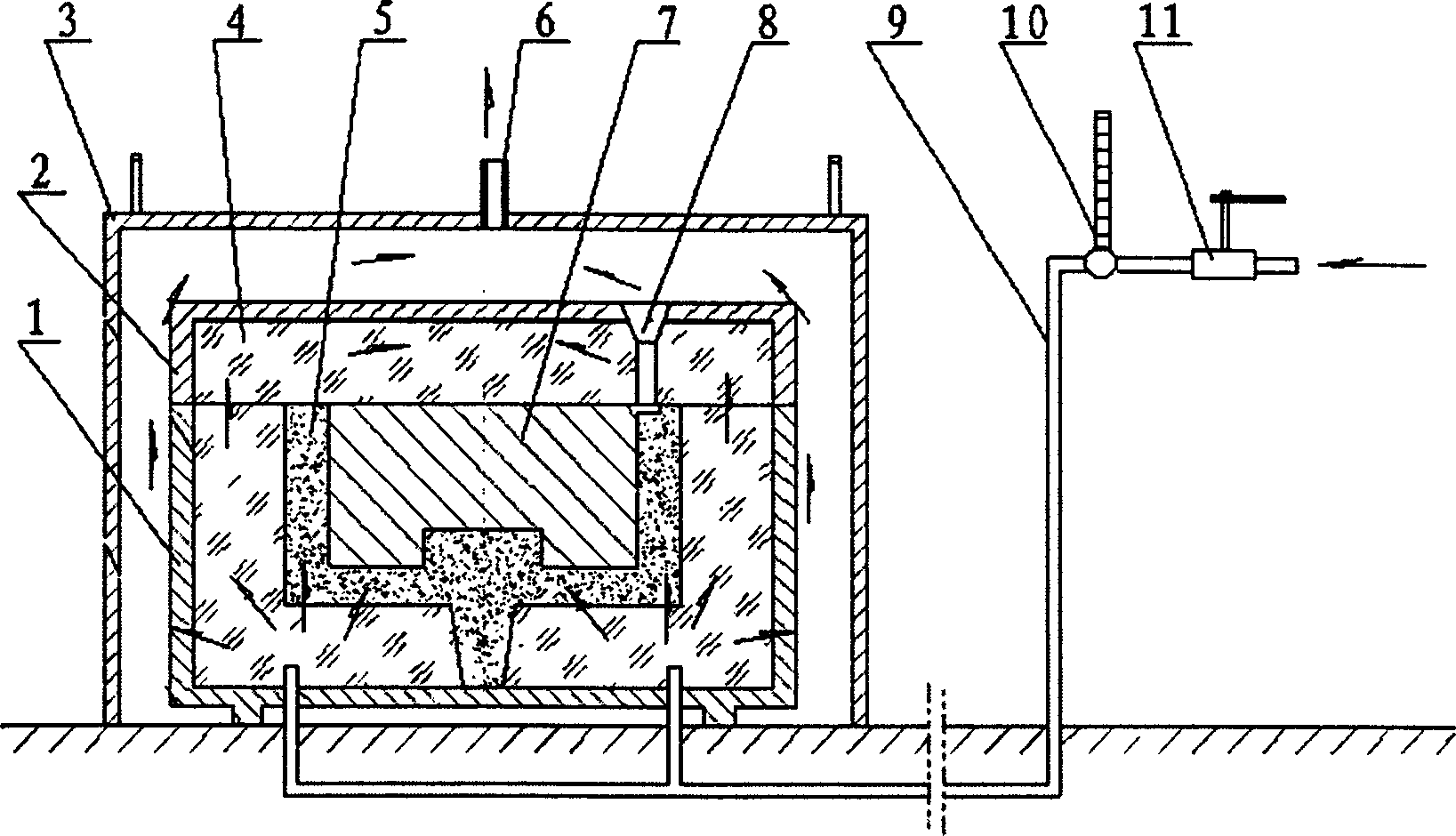 Method for preventing surface decarbonization of ceramic precision casting die