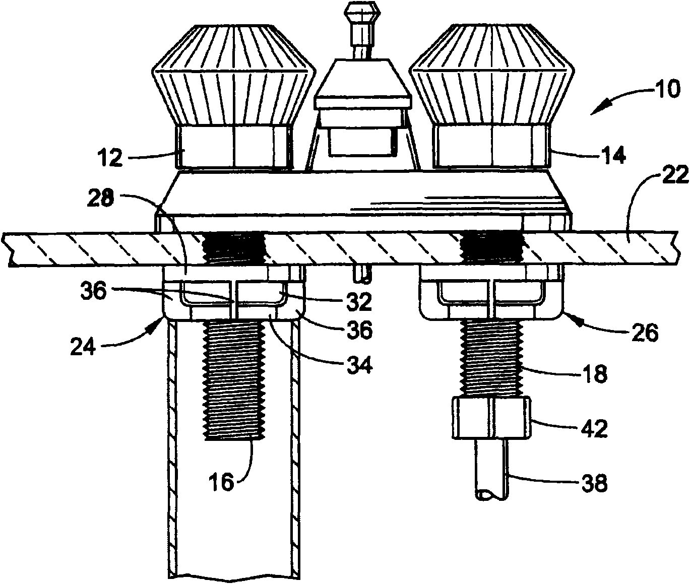 Basin wrench