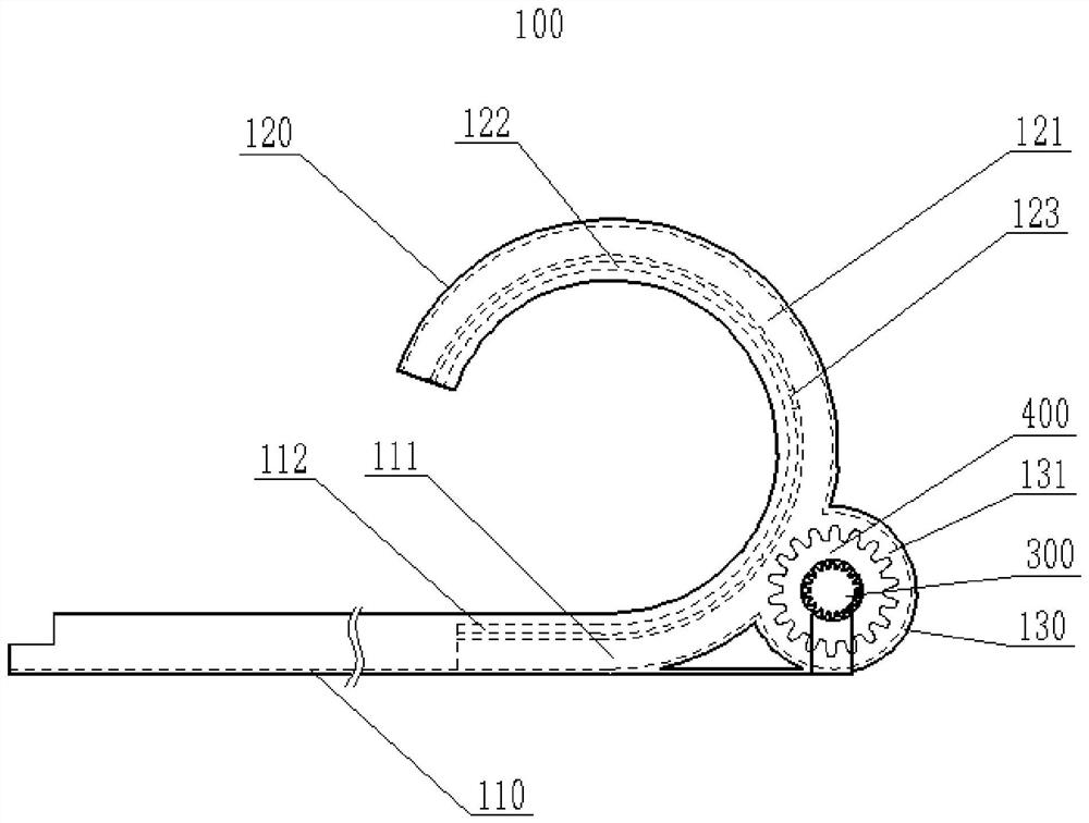 Steel bar bundling structure and bundling method