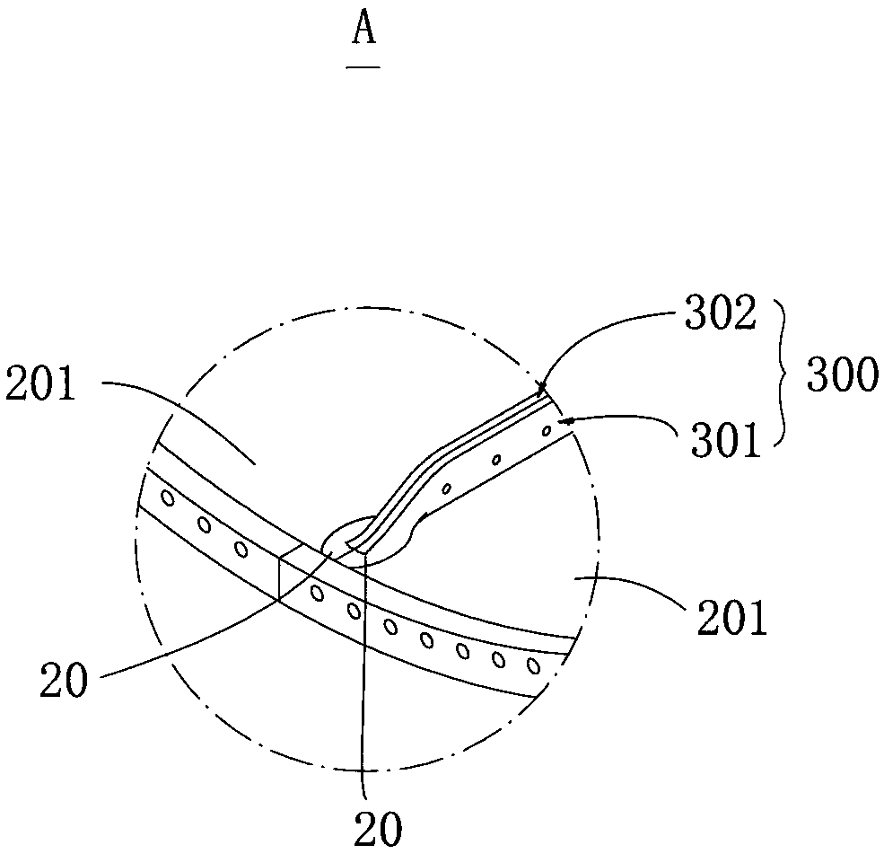 Connection piece, in-piece tower frame, manufacturing method, tower frame and wind turbine generator system