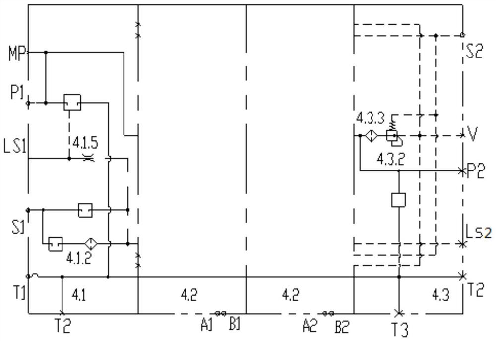 Multifunctional operation integrated valve, control module, hydraulic system and forcible entry robot