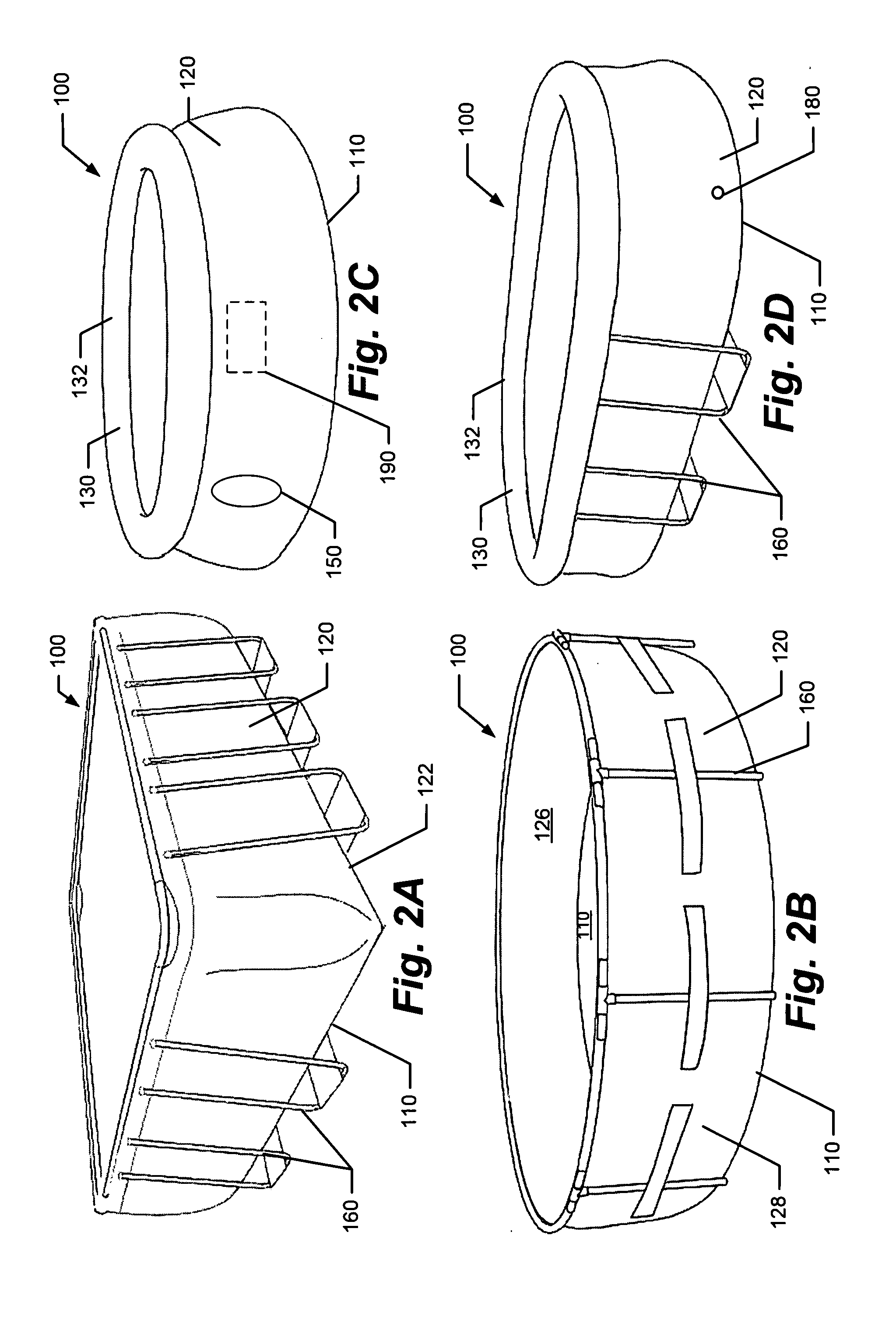 Cleaning system for above-ground container and methods thereof
