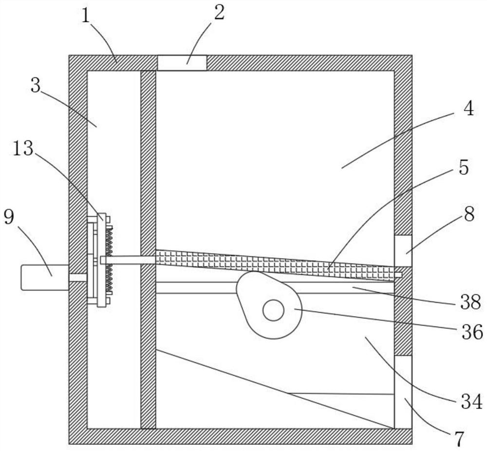 Sand screening device for building construction