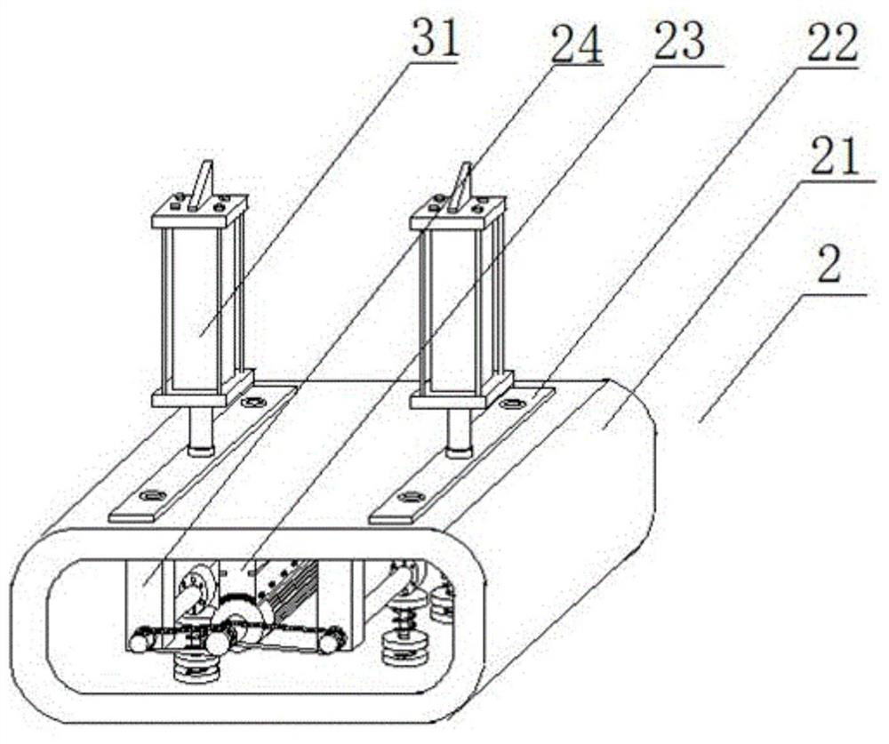 A construction road pavement foundation reinforcement device and its construction method