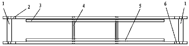 Inverted installation method of embedded foundation bolts of large tower-type equipment foundation