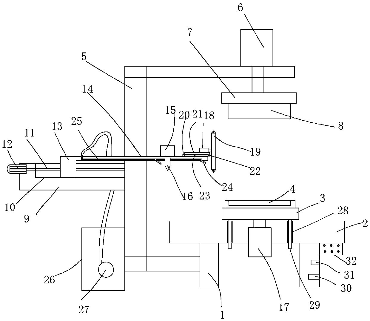 Multifunctional integrated forging device