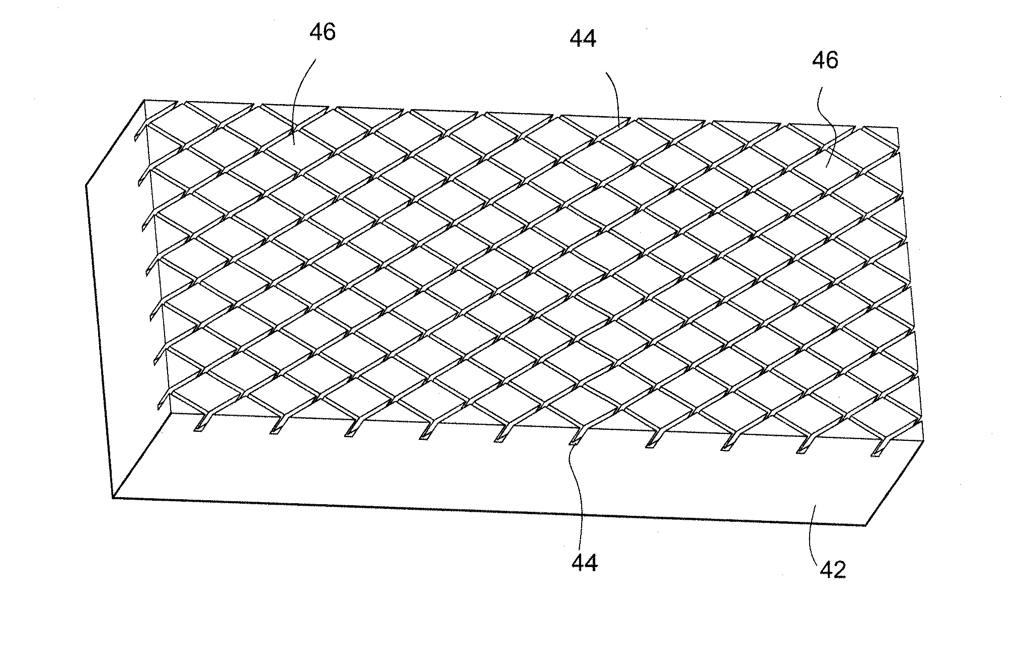 Honeycomb construction for abradable angel wing