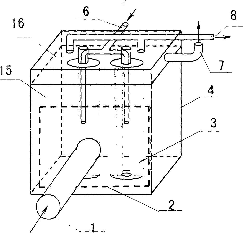 Active carbon fiber device and method for adsorbing, recovering and treating organic waste gas