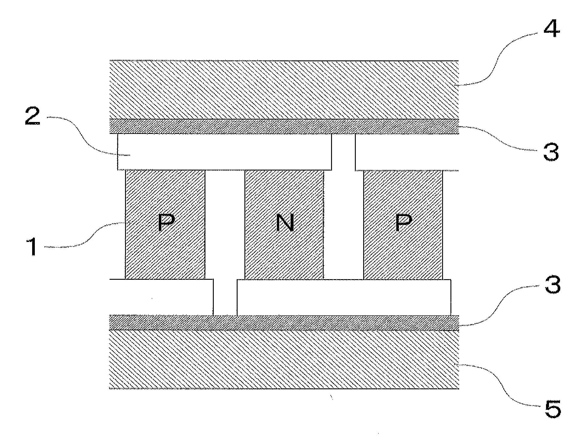 Thermoelectric conversion module and production method therefor