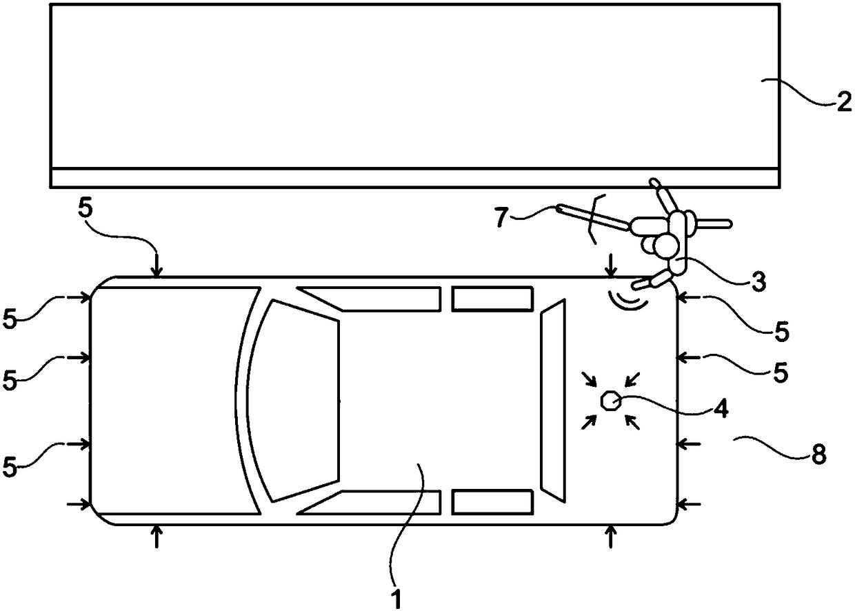 Acoustic warning signal detection for motor vehicles