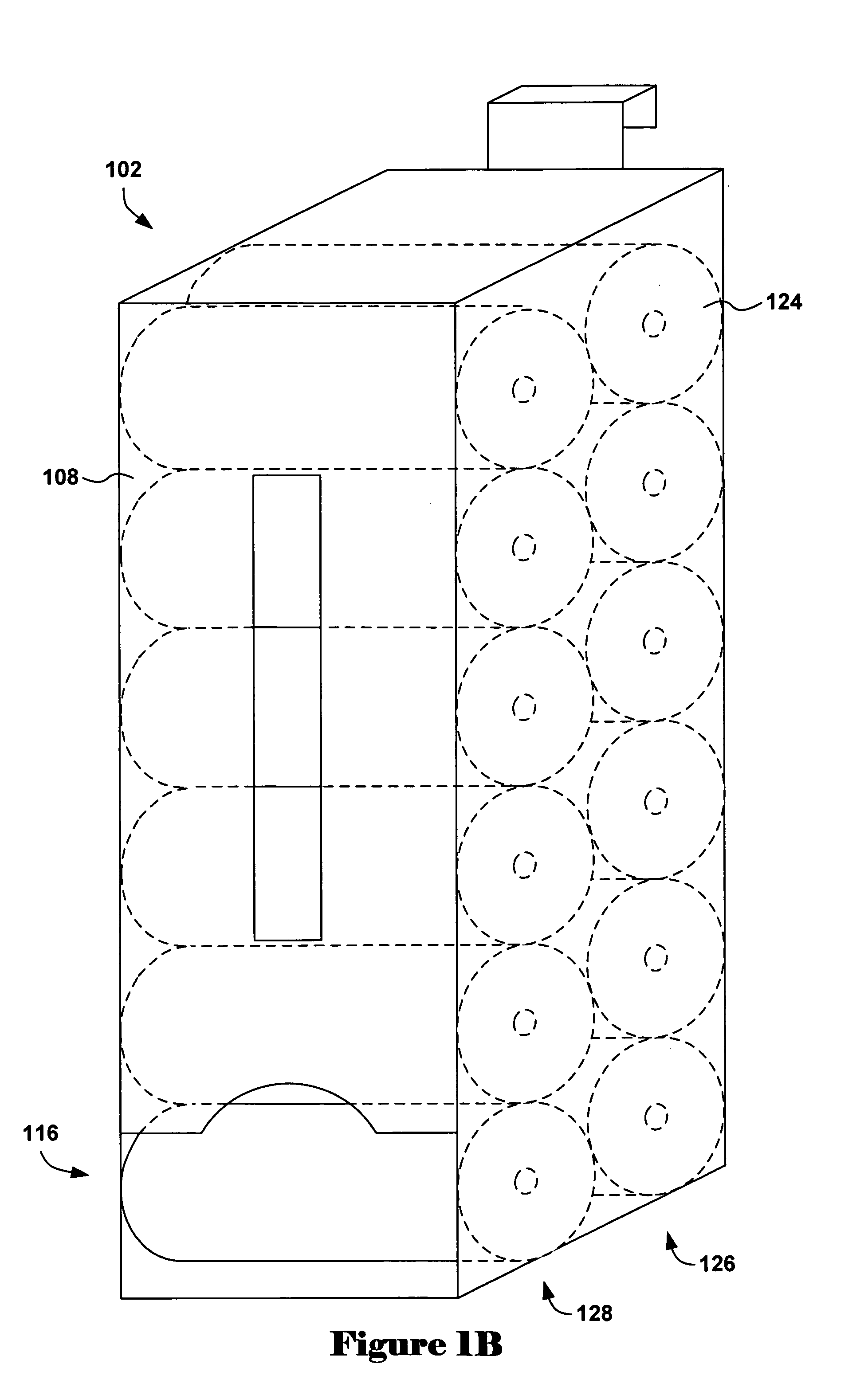 Method and system for storing and dispensing rolled paper products