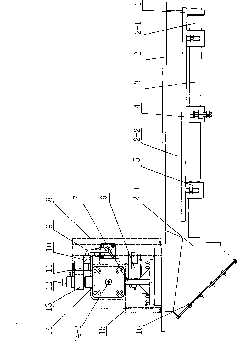 Concentrated intake closing device