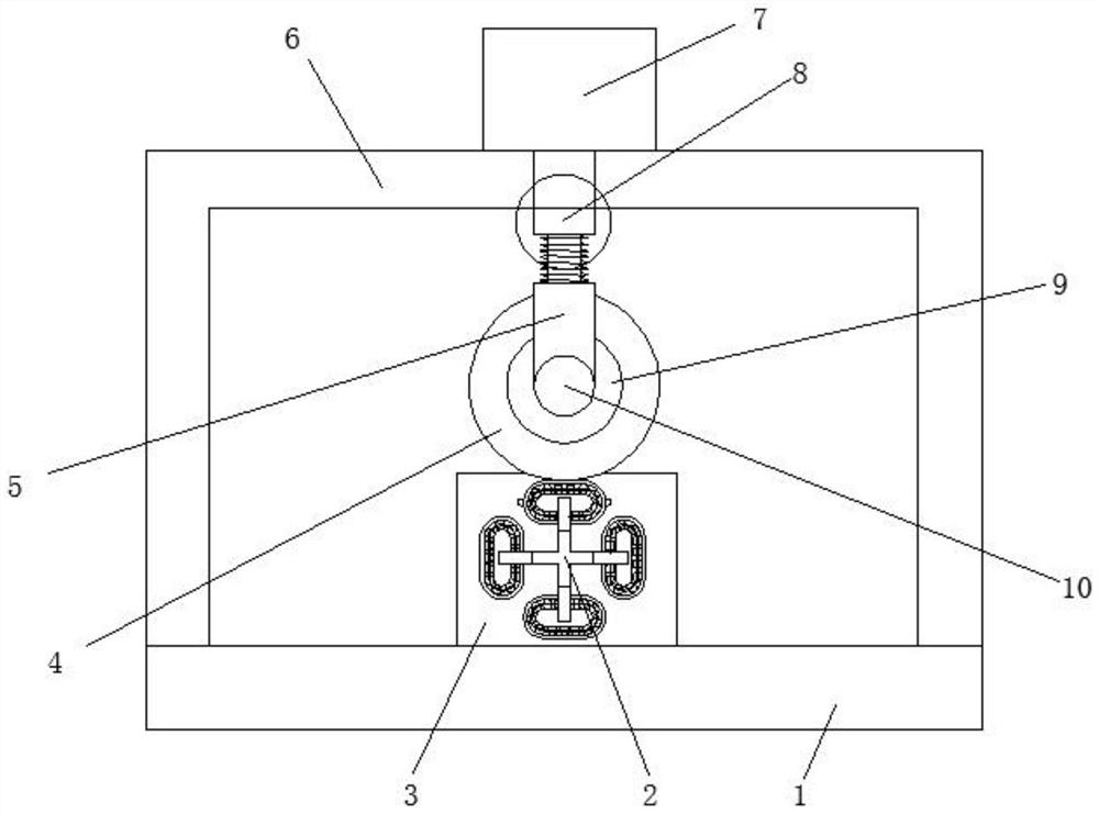 Apparatus for testing the wear resistance of tires and the impact resistance of wheels