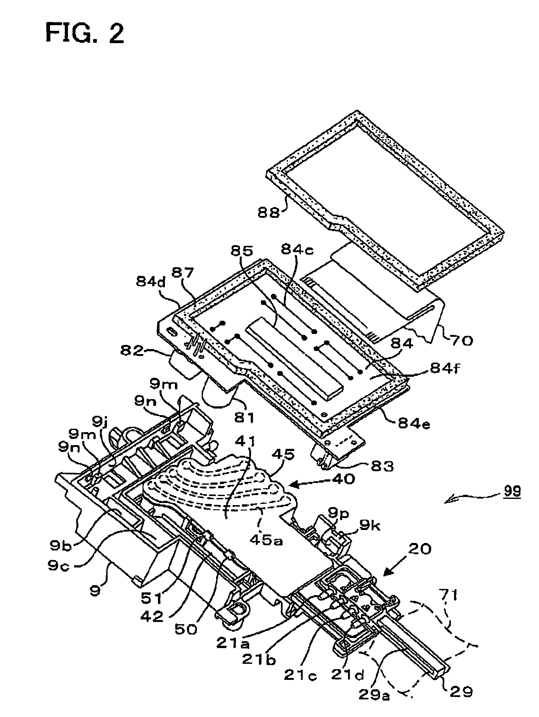 Apparatus for ejecting droplets