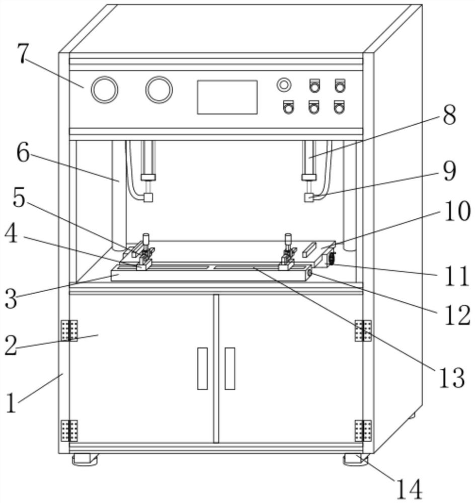 A rail vehicle component testing equipment