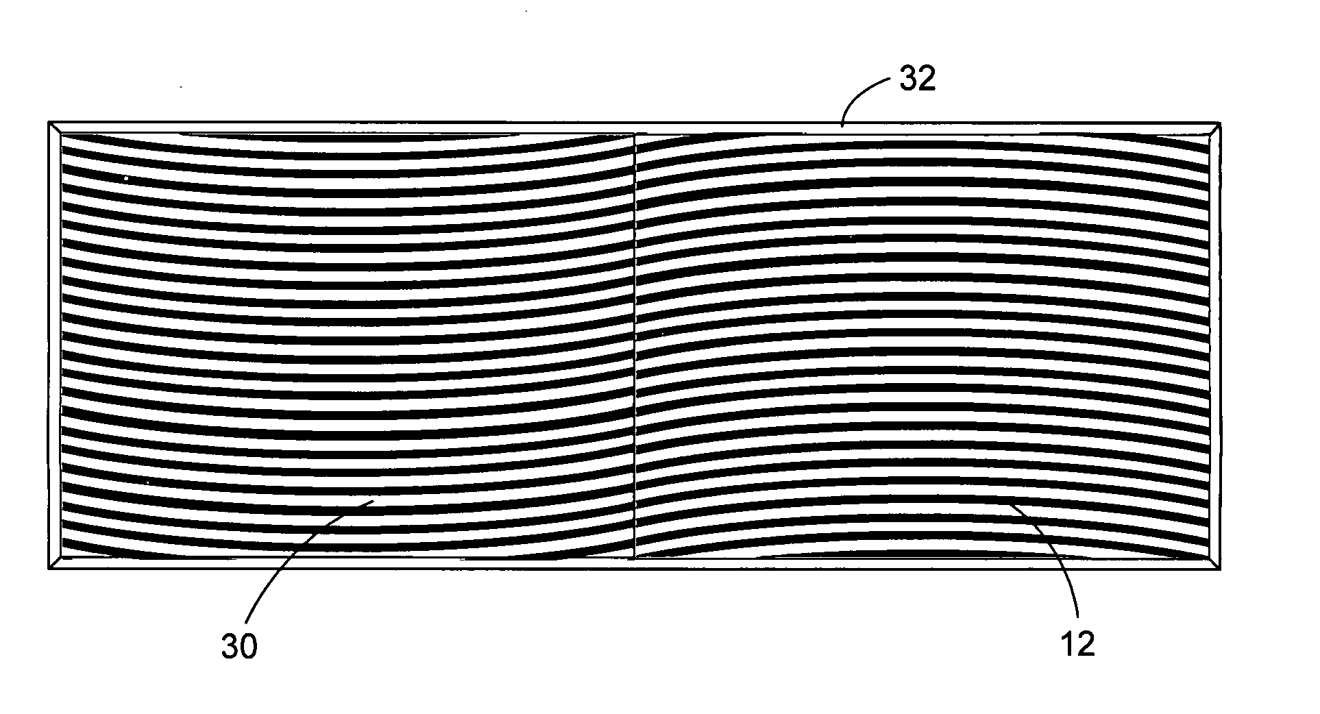 Laminated furniture component and method