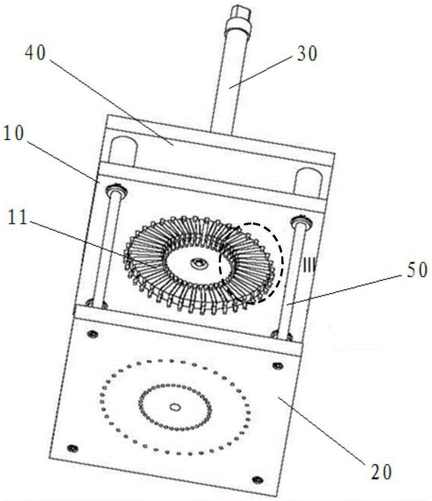 Detection tool for annular magnetic core