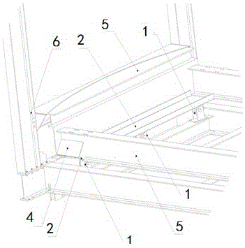 Rotary rack pulley supporting mechanism of vertical lifting garage