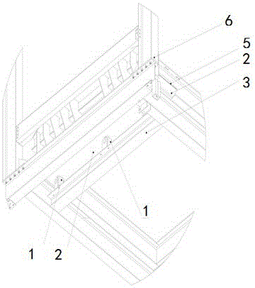 Rotary rack pulley supporting mechanism of vertical lifting garage