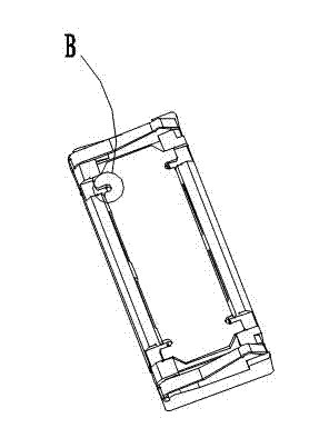 Sectionally coated spring plate and electric acoustic device using same