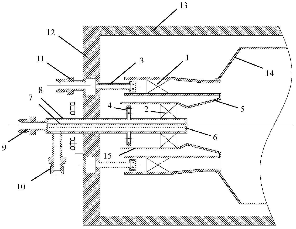 Combustion chamber combustor of gas turbine