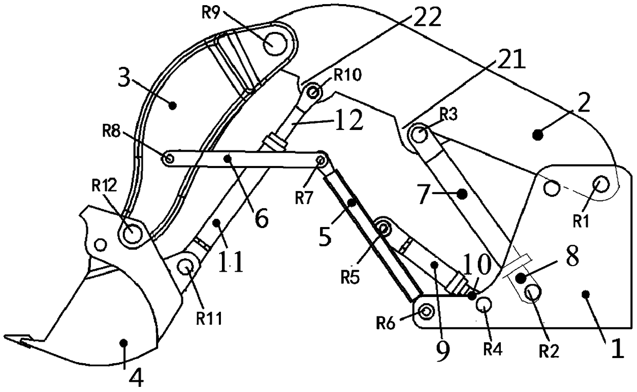 A handling and loading mechanism for improving arm stroke and driving force