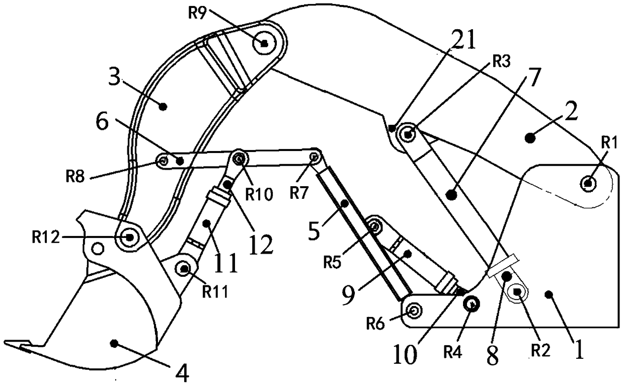 A handling and loading mechanism for improving arm stroke and driving force
