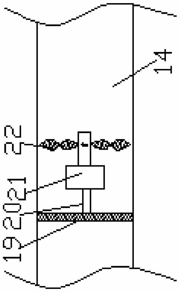 Anti-blocking drainage device for thoracic surgery