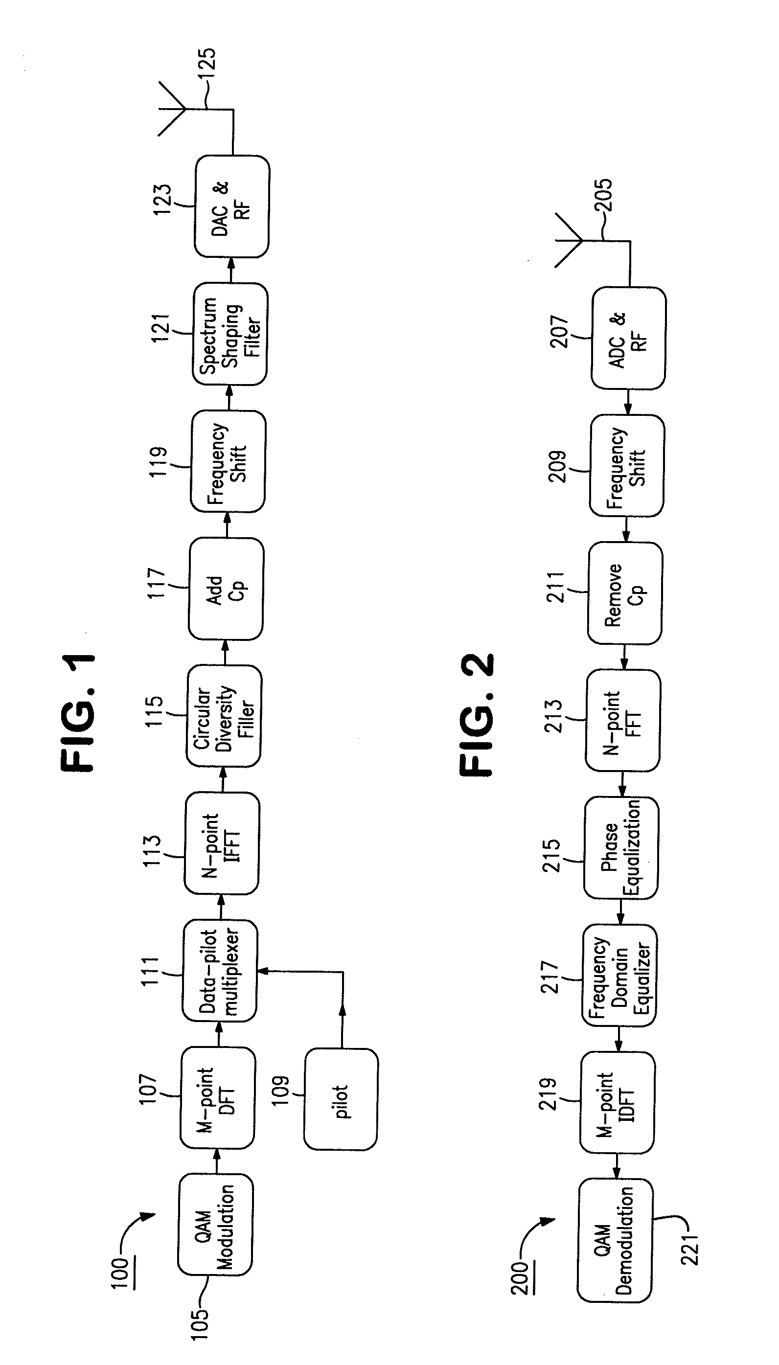 Method and apparatus for high speed data transmission modulation and demodulation