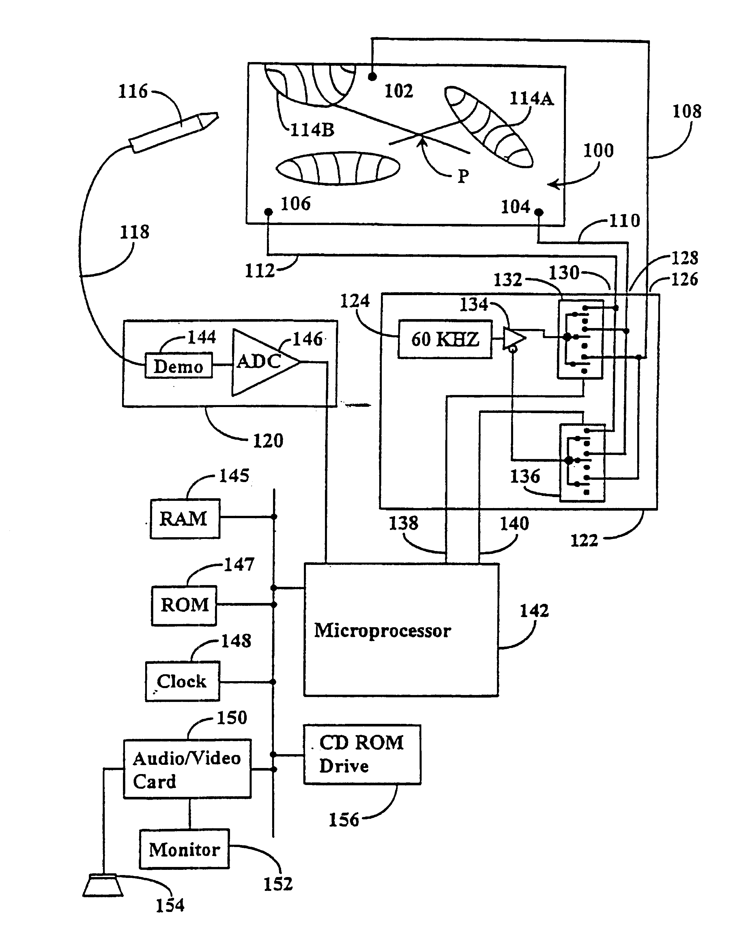Surface position location system and method