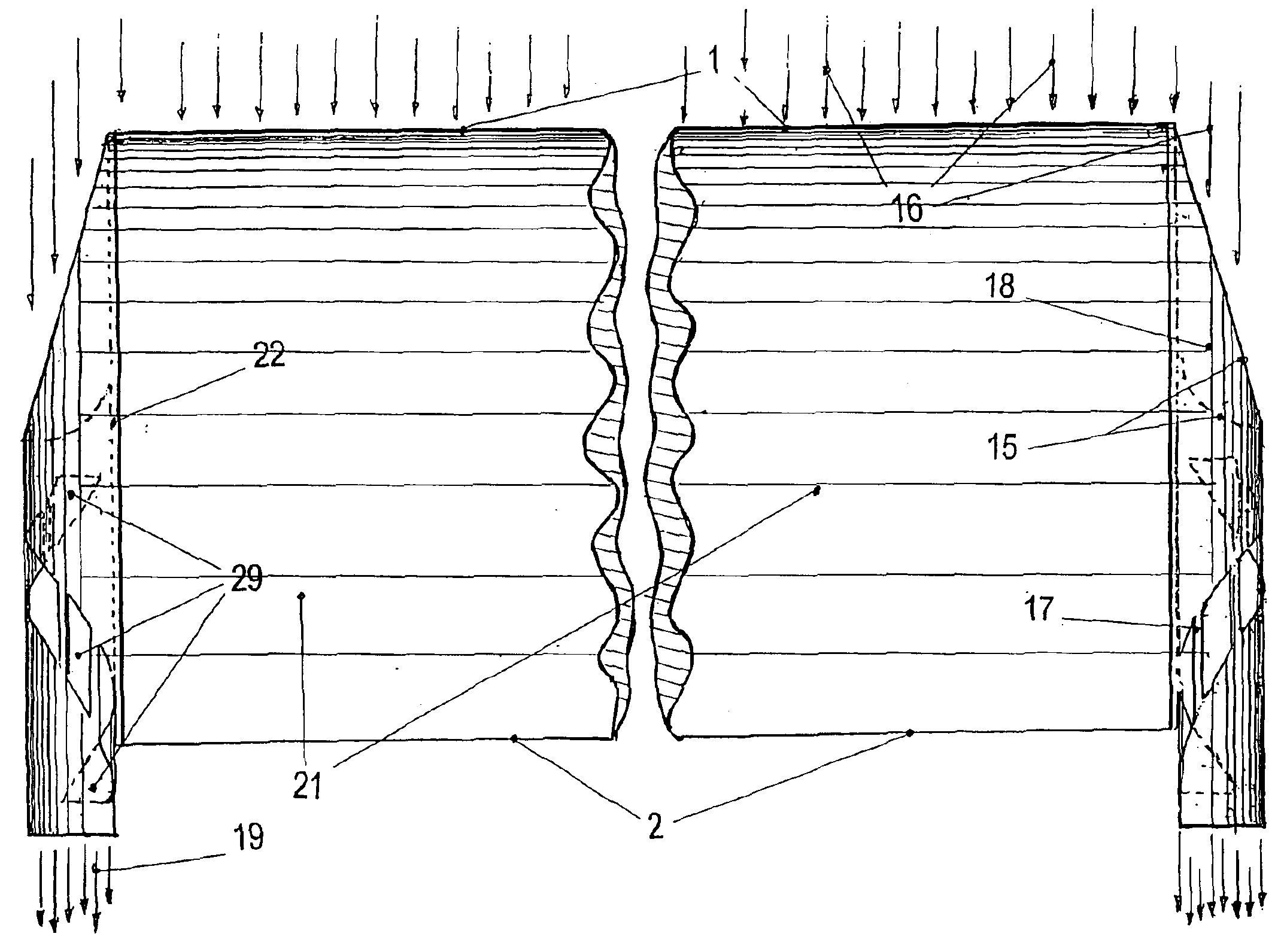 Cylindrical wing tip with helical slot