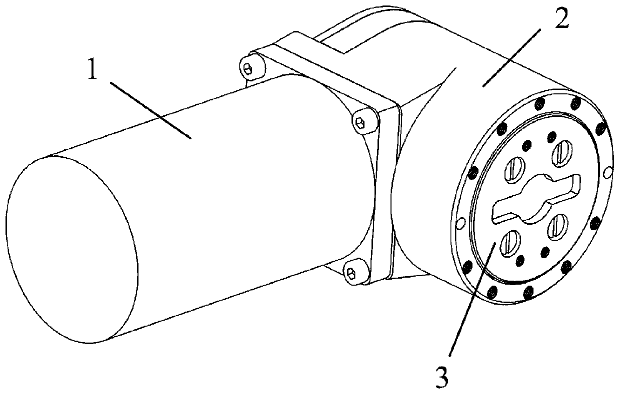 Cycloidal-pin wheel speed reduction type electric steering engine