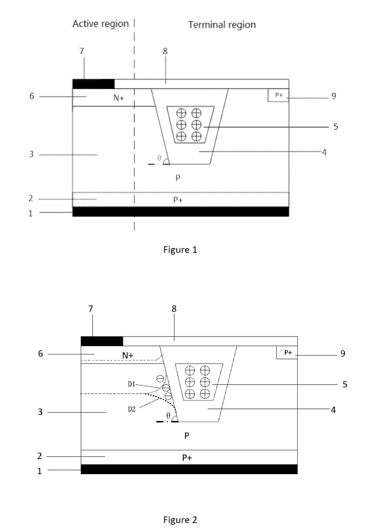 Trench Edge Termination Structure for Power Semiconductor Devices
