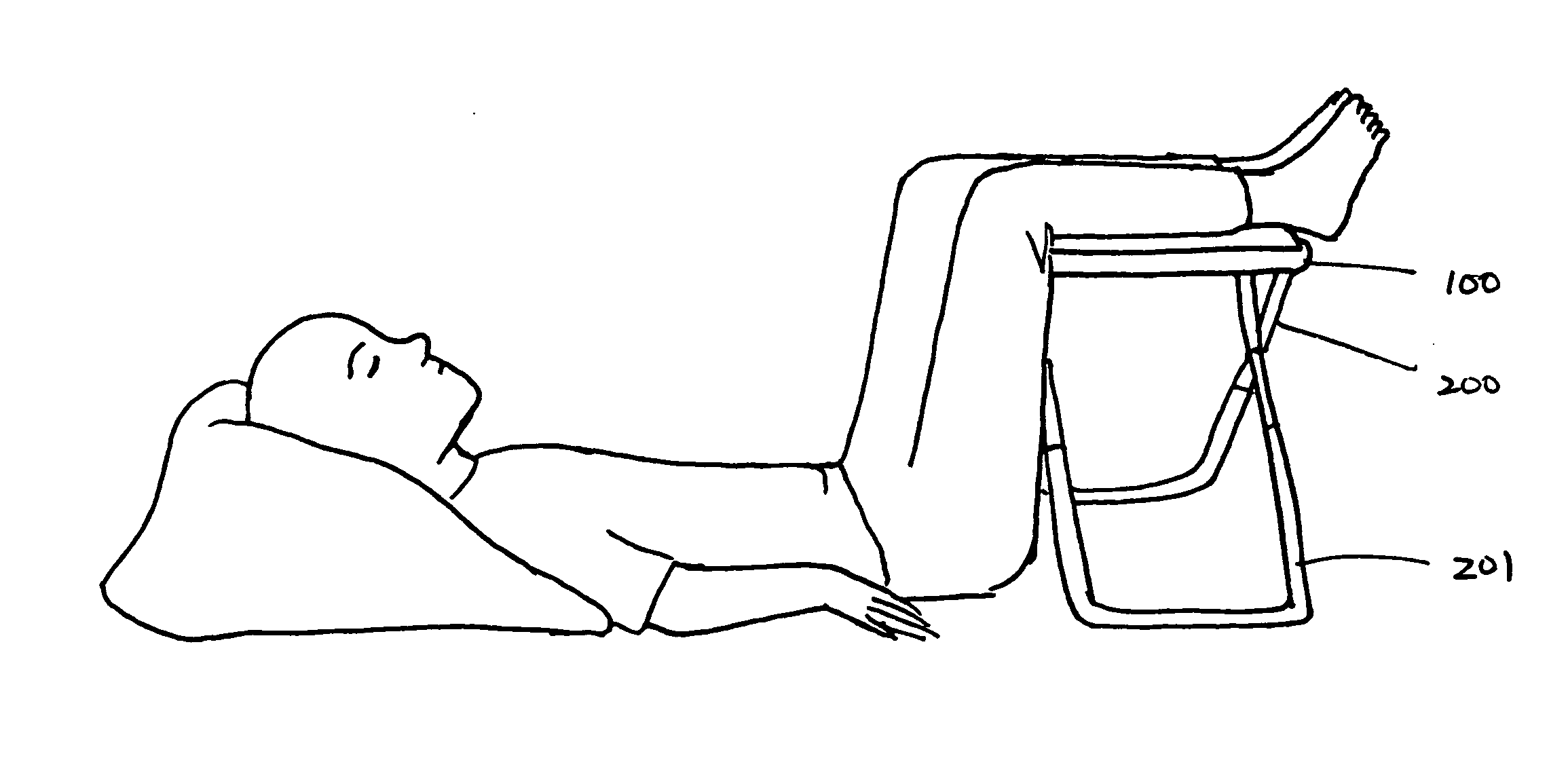 Device and method for relieving back pain