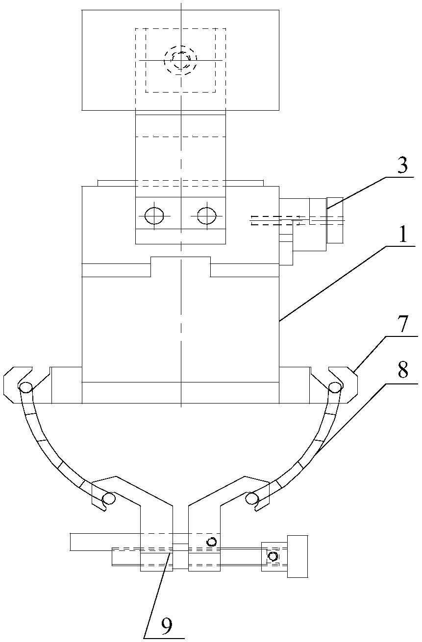 Mounting fixture of detector