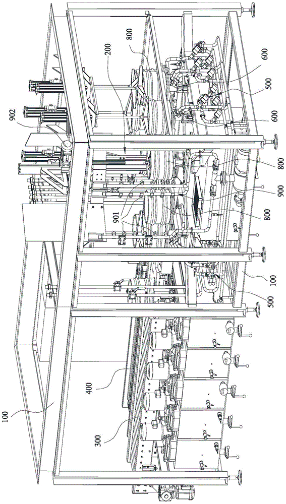 Automatic beer keg cleaning and filling machine