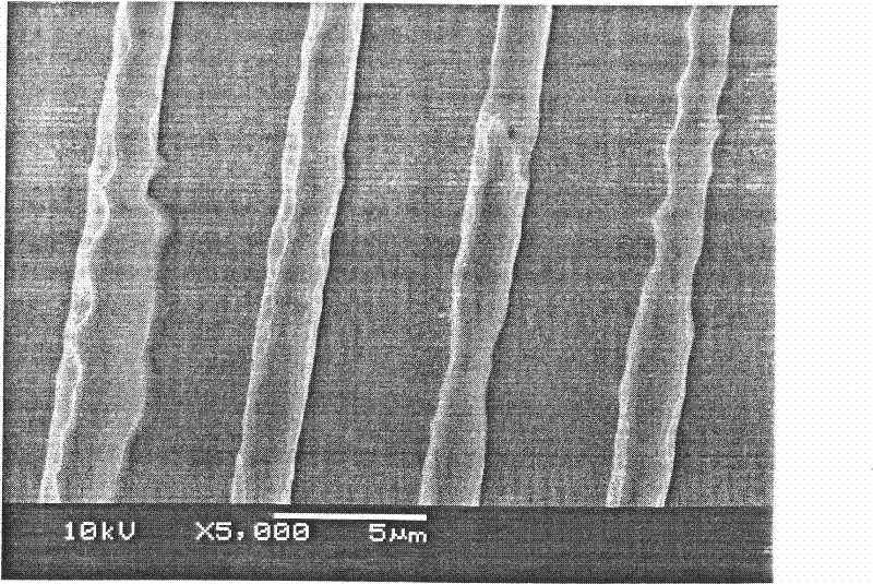 Method for making silicone base integrable miniature glucose sensor