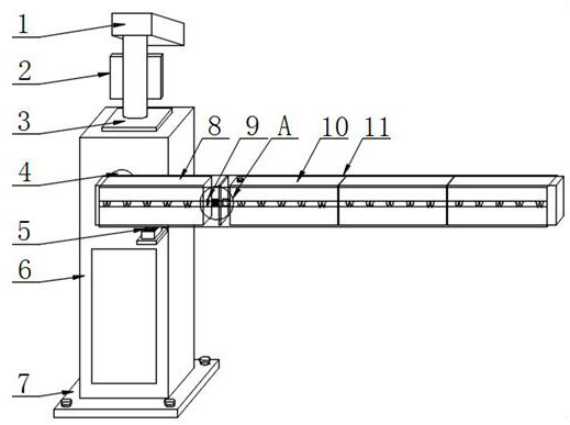 A self-opening vehicle entry and exit fence for construction sites