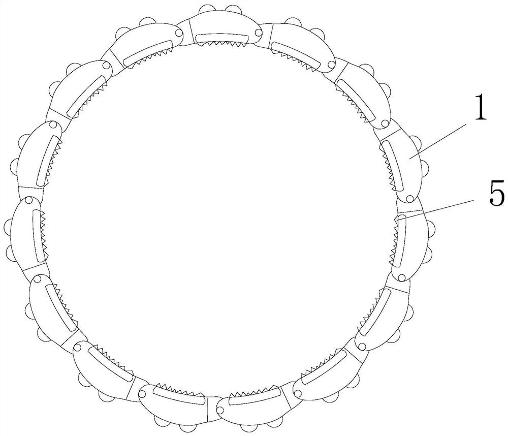 Device convenient for cable threading