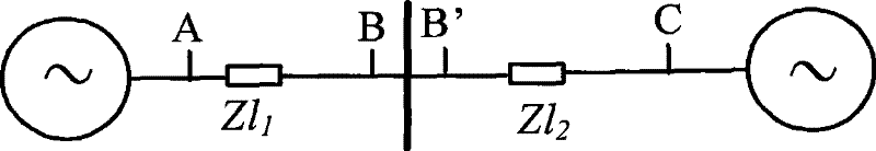 Criterion for measuring breaking step oscillation center position based on in situ electric quantity