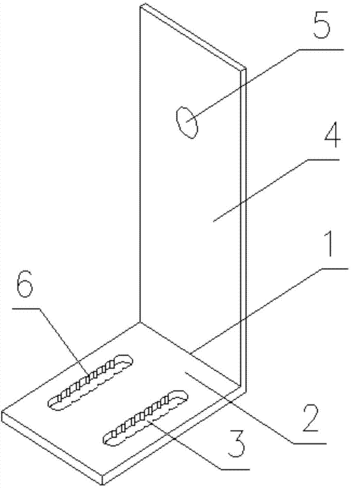 Positioning supporting frame of inductive head