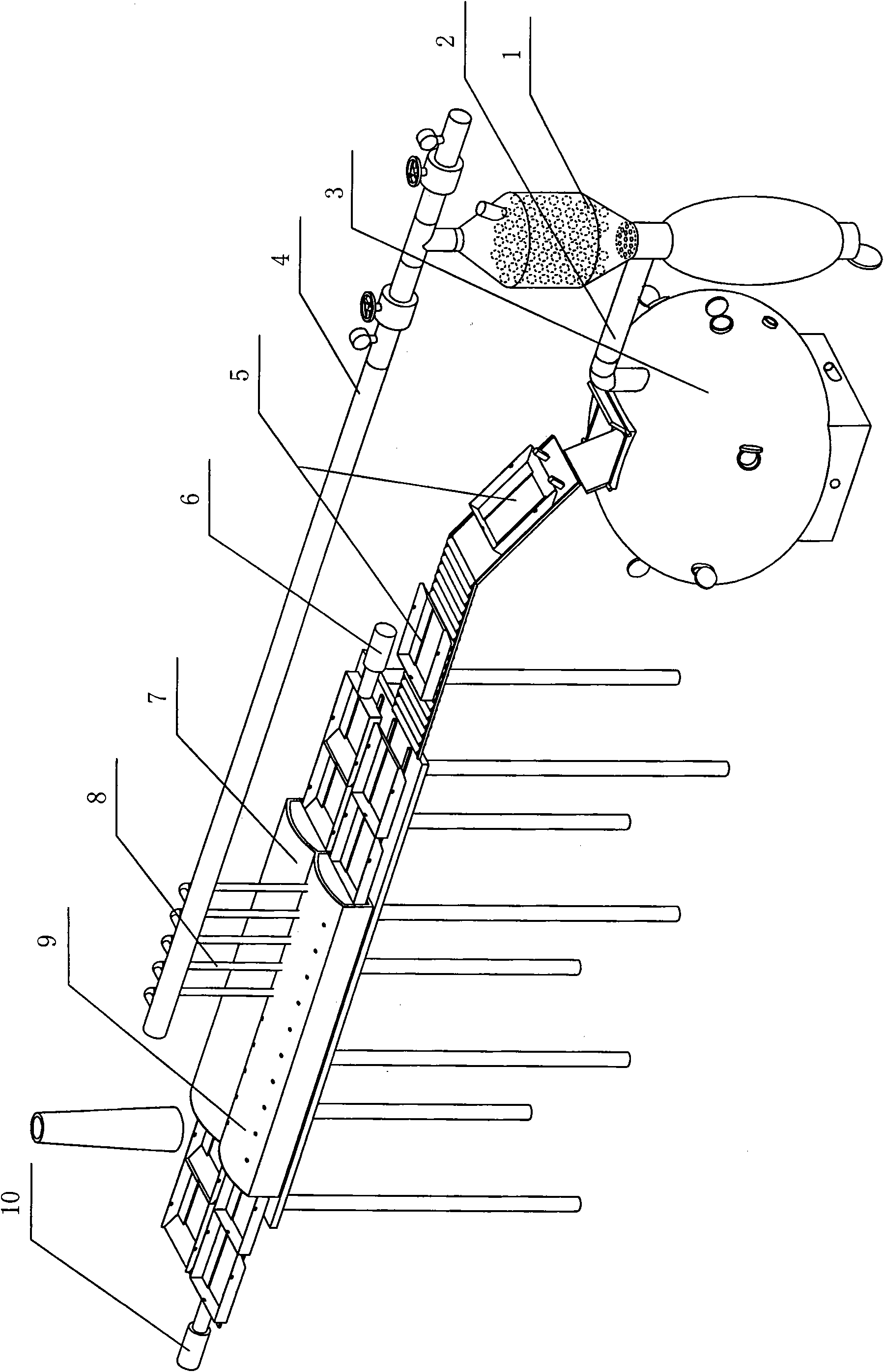 New iron-making and steel-making process by one-step method and equipment thereof
