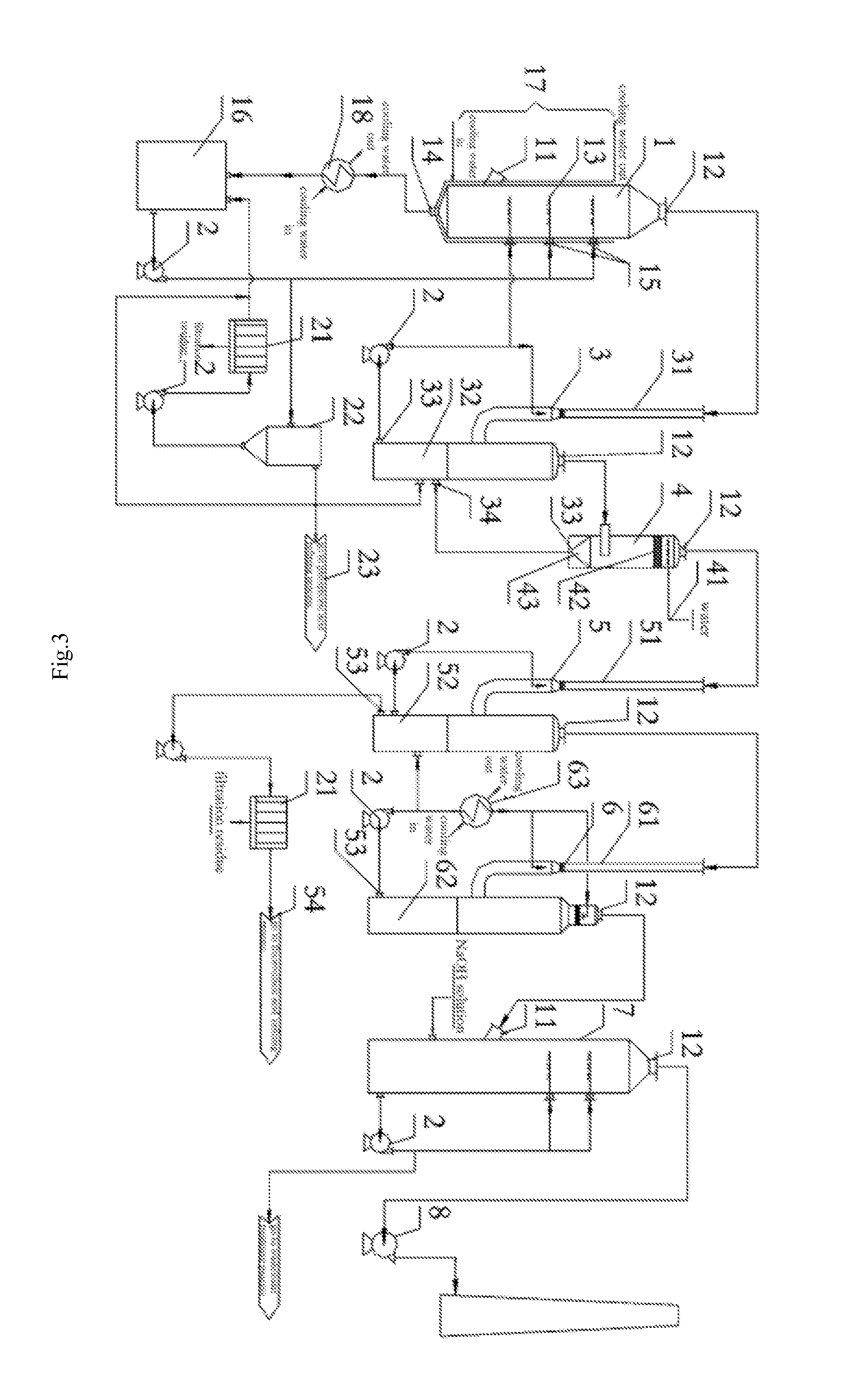 Device and process for fluorine recovery from smoke after phosphorus absorption by hydration in kiln process for production of phosphoric acid