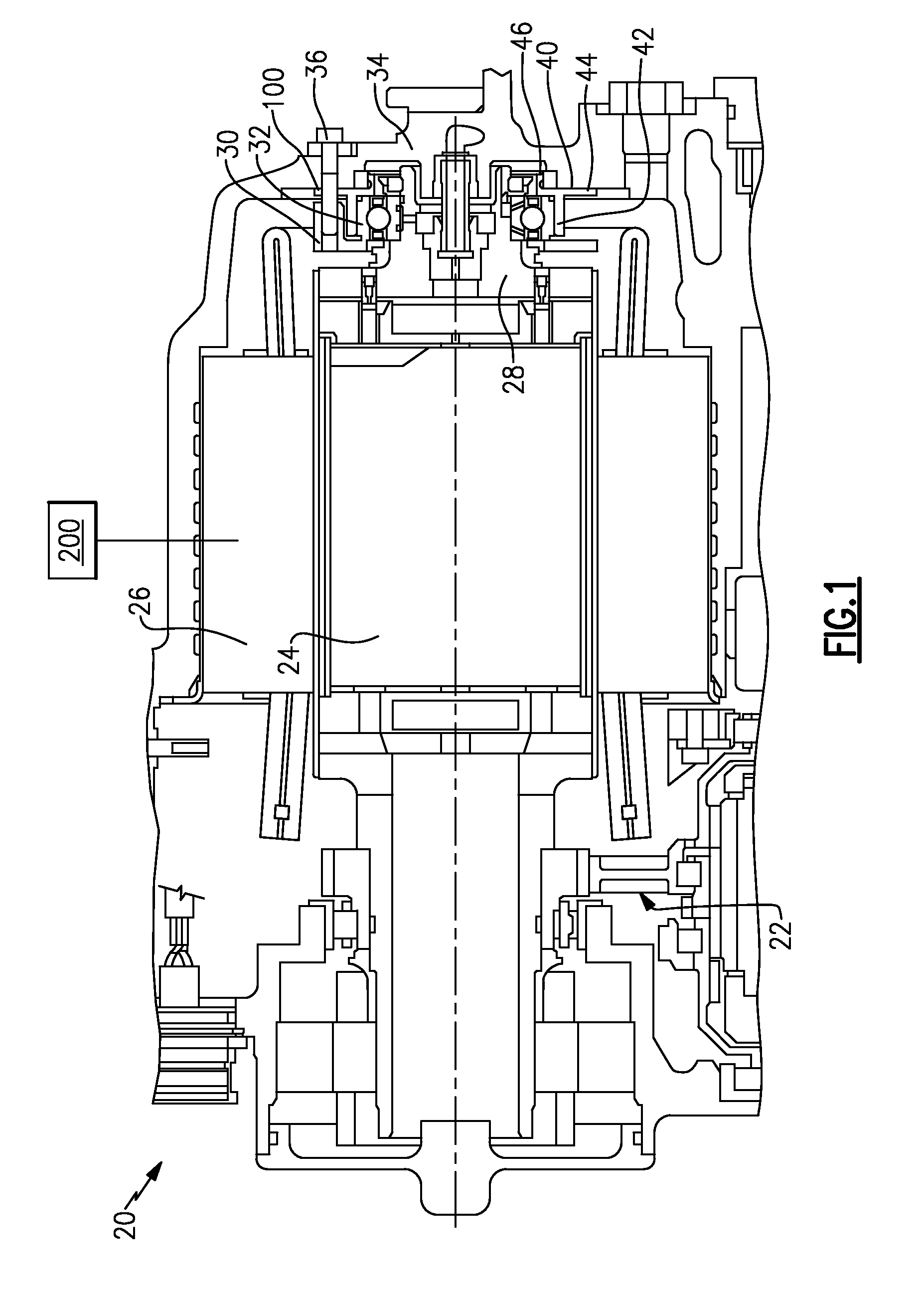 Generator ball bearing support