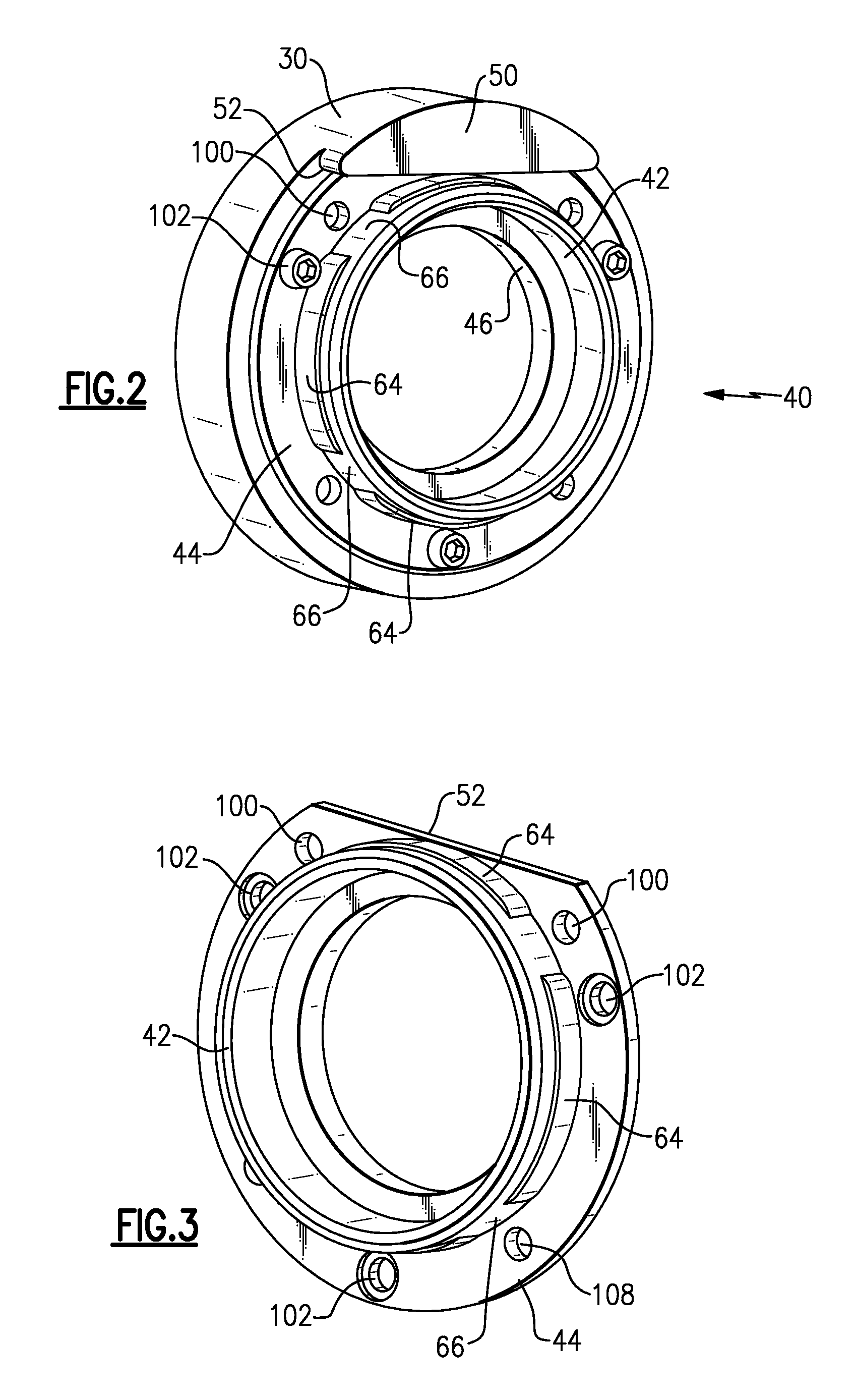 Generator ball bearing support