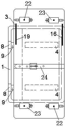 Device bringing convenience to in-bed mental patient B ultrasonic checking