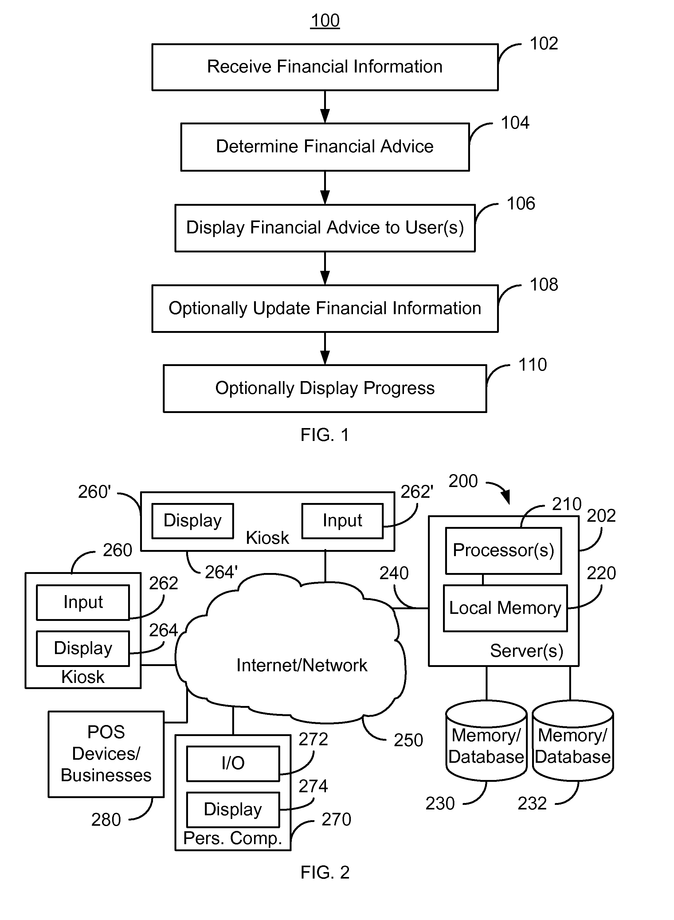 Method and system for providing financial services